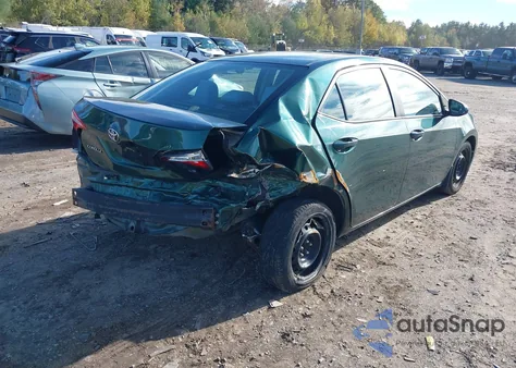 2015 Toyota Corolla Le из США, поврежденный, VIN 2T1BURHE7FC259259
